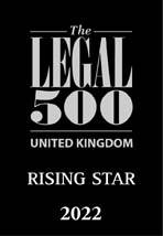 Legal 500 UK Rising Star 2022